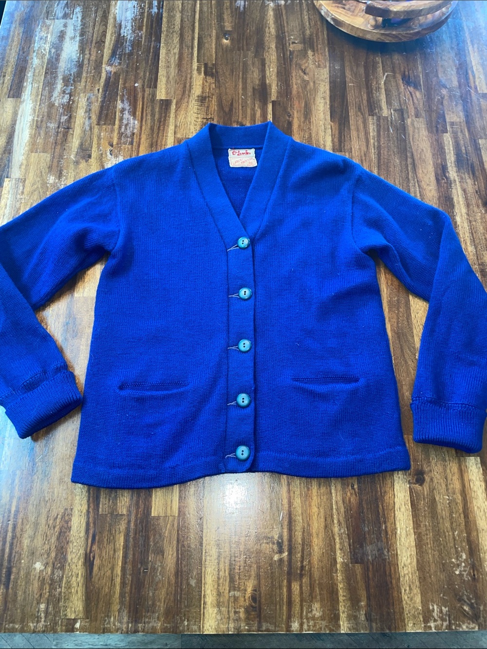 Vintage Lasley Knitting Company Varsity Sweater